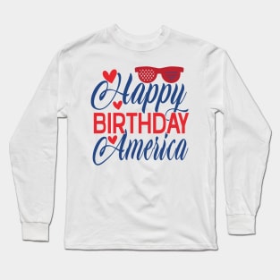 4th of July, Independence Day ,America S,USA Flag Long Sleeve T-Shirt